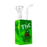 Juice Glass Bong Cartoon THC Frog 19cm Juice Glass Bong Cartoon THC Frog 19cm