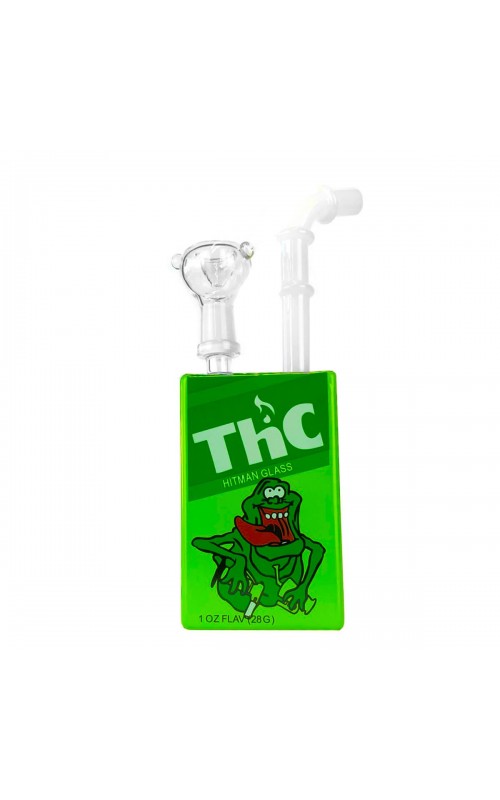 Juice Glass Bong Cartoon THC Frog 19cm
