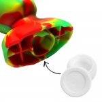 Black Sheep- Silicone Bong Alien Head Rasta 20cm