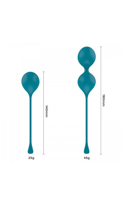 Spheres Set of 2 Kegel Balls	