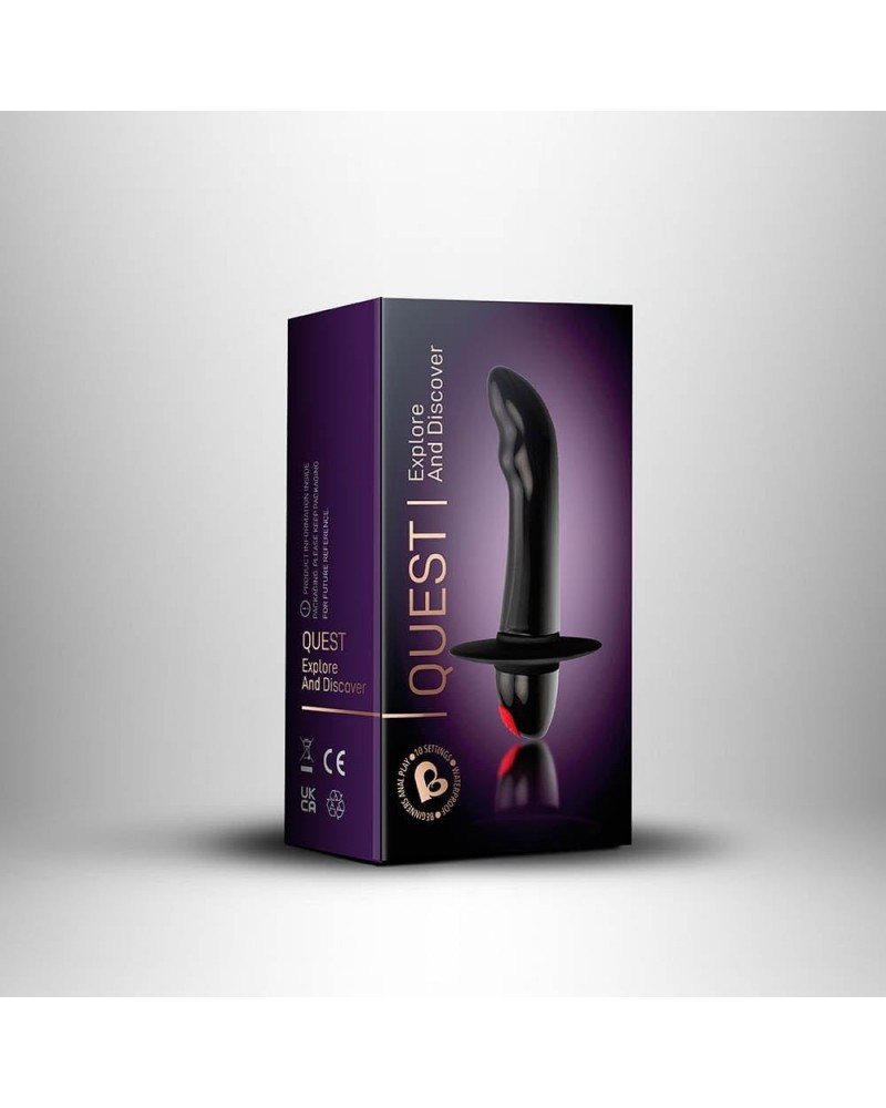 Rocks-Off- Quest Prostate Vibrator - Black