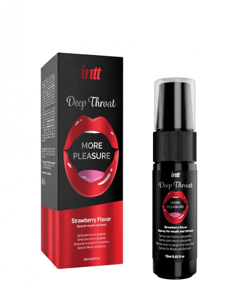 Deep Throat Spray 12ml - Strawberry Deep Throat Spray 12ml - Strawberry