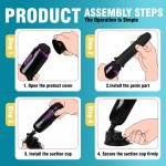 Hiram hand-free thrusting pocket dildo machine Hiram hand-free thrusting pocket dildo machine