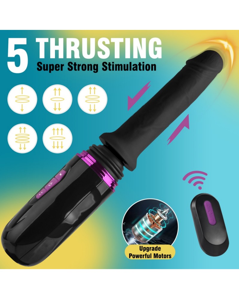 Hiram hand-free thrusting pocket dildo machine Hiram hand-free thrusting pocket dildo machine