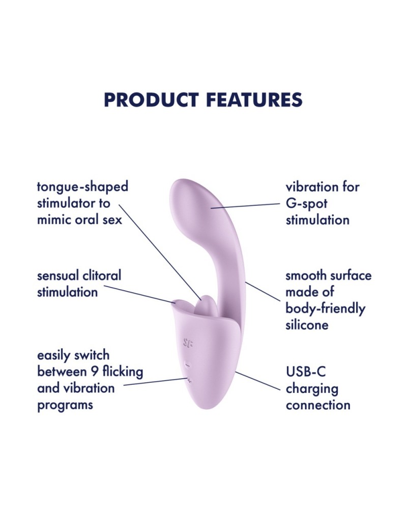 Satisfyer- Tongue Expert - lavender Satisfyer- Tongue Expert - lavender