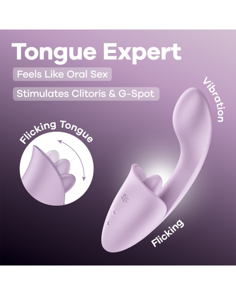 Satisfyer- Tongue Expert - lavender Satisfyer- Tongue Expert - lavender