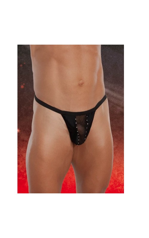 Softline- Thong 4484 {} black / S/L