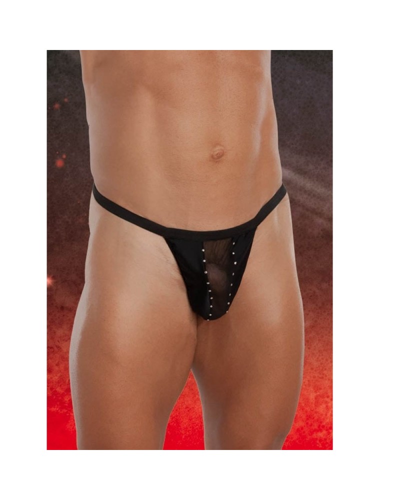 Softline- Thong 4484 {} black / S/L