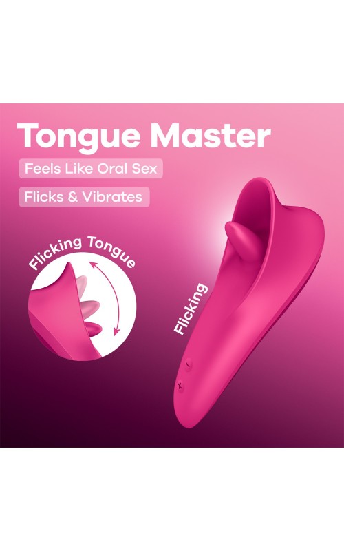 Satisfyer- Tongue Master - pink