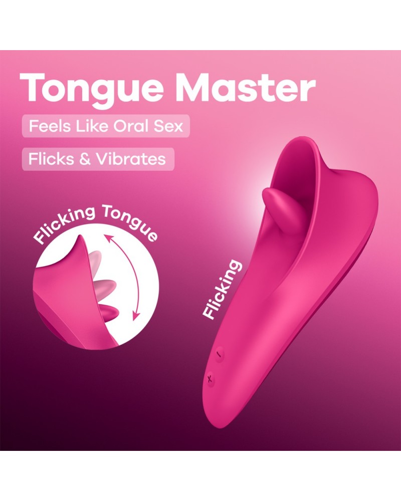 Satisfyer- Tongue Master - pink