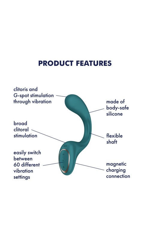 Satisfyer- G for Goddess 2 - bottle green