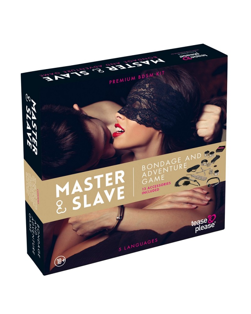 Tease & Please - Master & Slave Bondage Game - Beige