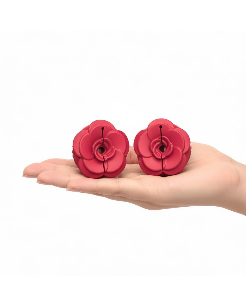 Teazers - Vibrating Nipple Clamps - Red Teazers - Vibrating Nipple Clamps - Red