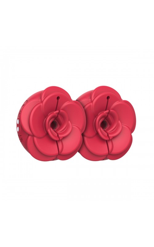 Teazers - Vibrating Nipple Clamps - Red