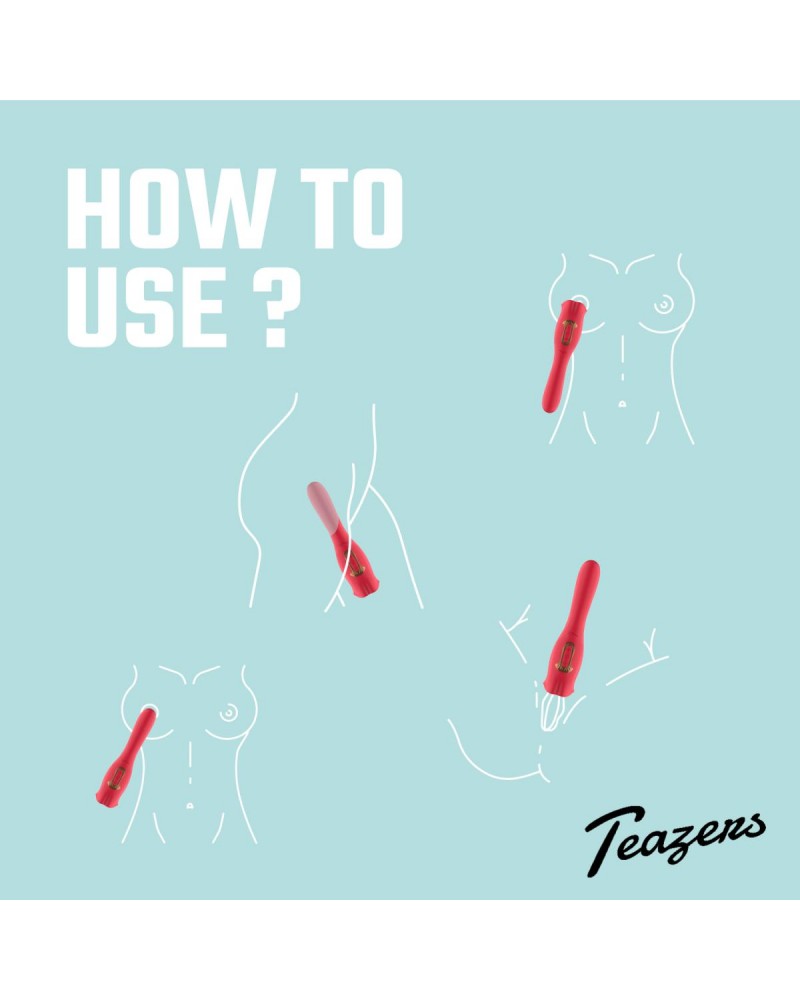 Teazers- Vibrator with Licking Clitoris Stimulator Teazers- Vibrator with Licking Clitoris Stimulator