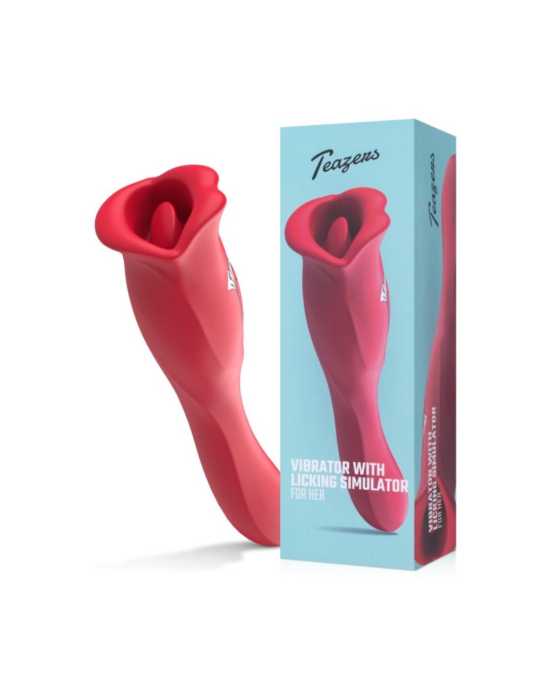 Teazers- Vibrator with Licking Clitoris Stimulator Teazers- Vibrator with Licking Clitoris Stimulator