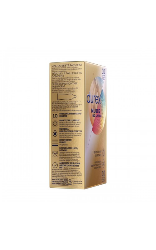Durex Nude No Latex - 10 Pieces
