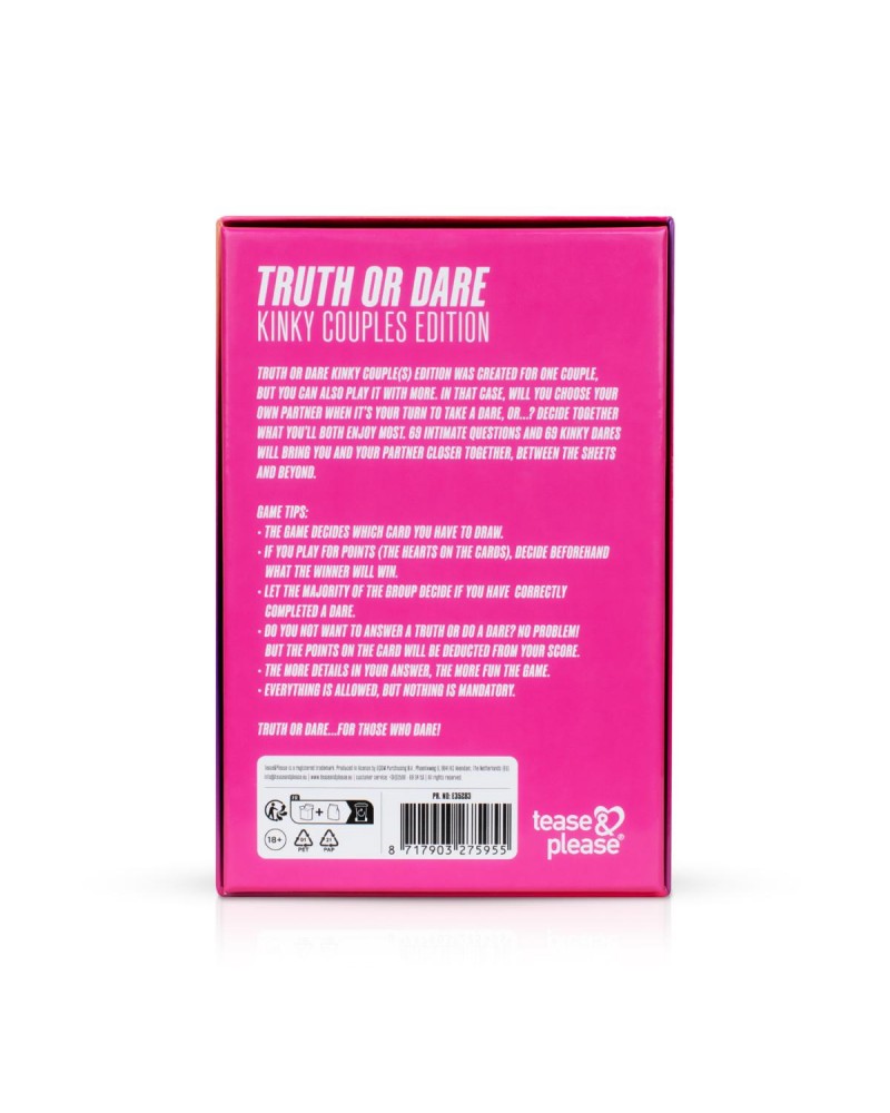 Truth or Dare Kinky Edition - for couples