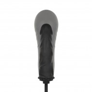 Anal Collection - Inflatable Dildo with Pump 14,5 cm - Black Anal Collection - Inflatable Dildo with Pump 14,5 cm - Black