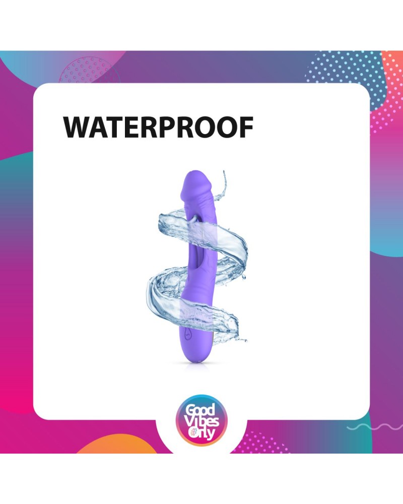 Flax Vibrating Dildo with G-Spot Stimulator