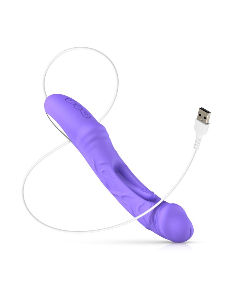 Flax Vibrating Dildo with G-Spot Stimulator