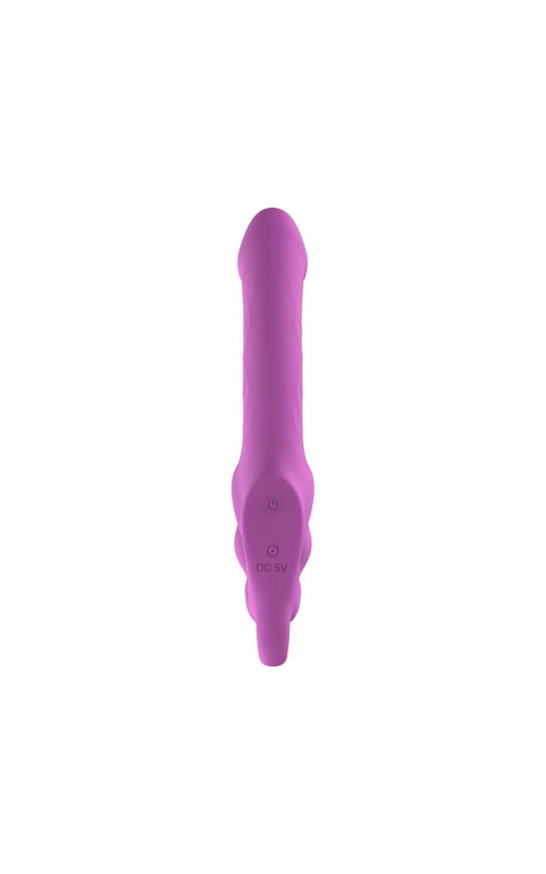 Teazers – Strapless Strap-On with Anal Plug – Pink