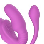 Teazers – Strapless Strap-On with Anal Plug – Pink Teazers – Strapless Strap-On with Anal Plug – Pink