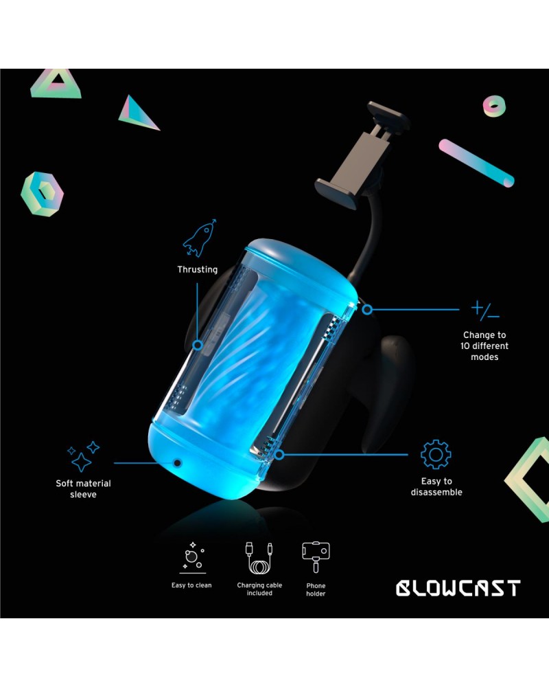 BLOWCAST - Wingman Lite Automatic Masturbator 