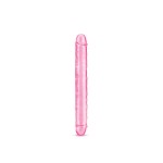 Ultracock Pink Jelly 12in Double Ender