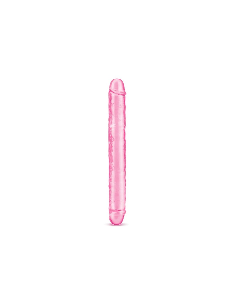 Ultracock Pink Jelly 12in Double Ender