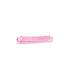 Ultracock Pink Jelly 12in Double Ender