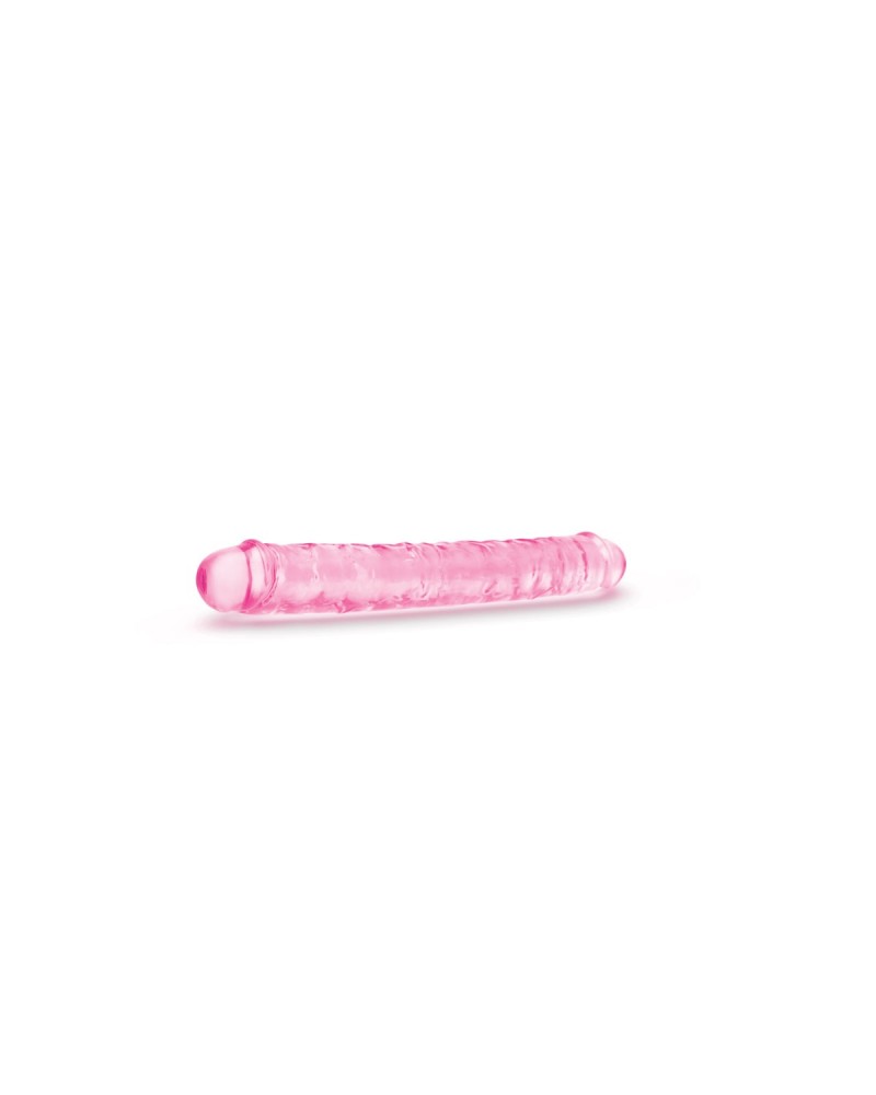 Ultracock Pink Jelly 12in Double Ender
