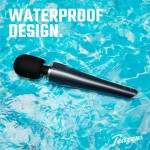 Black Lightning Wand Vibrator – Black