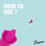 Flower Touch Clitoral Vibrator – Pink