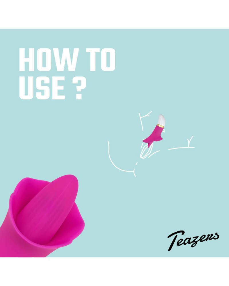 Flower Touch Clitoral Vibrator – Pink