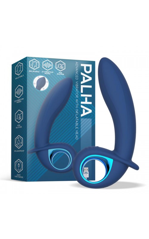 Alpha Advanced Vibe with Inflatable and Vibration Function USB Silicone	