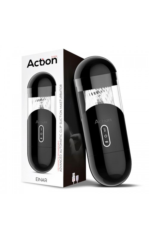 Einar Advanced Automatic Male Masturbator Suction and Vibration Magnetic USB	