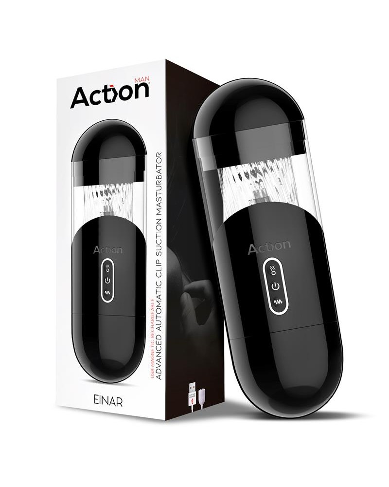 Einar Advanced Automatic Male Masturbator Suction and Vibration Magnetic USB	