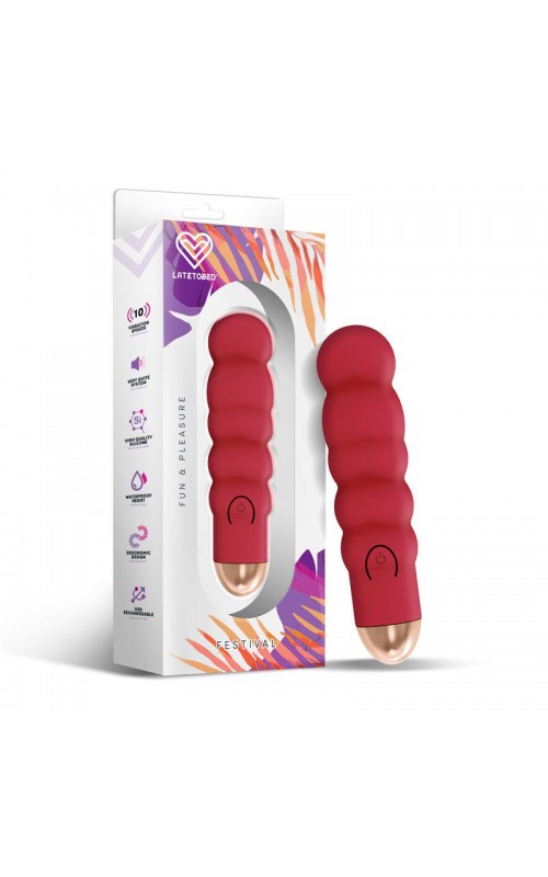 Ewon Stimulator 10 Speeds Rust Red