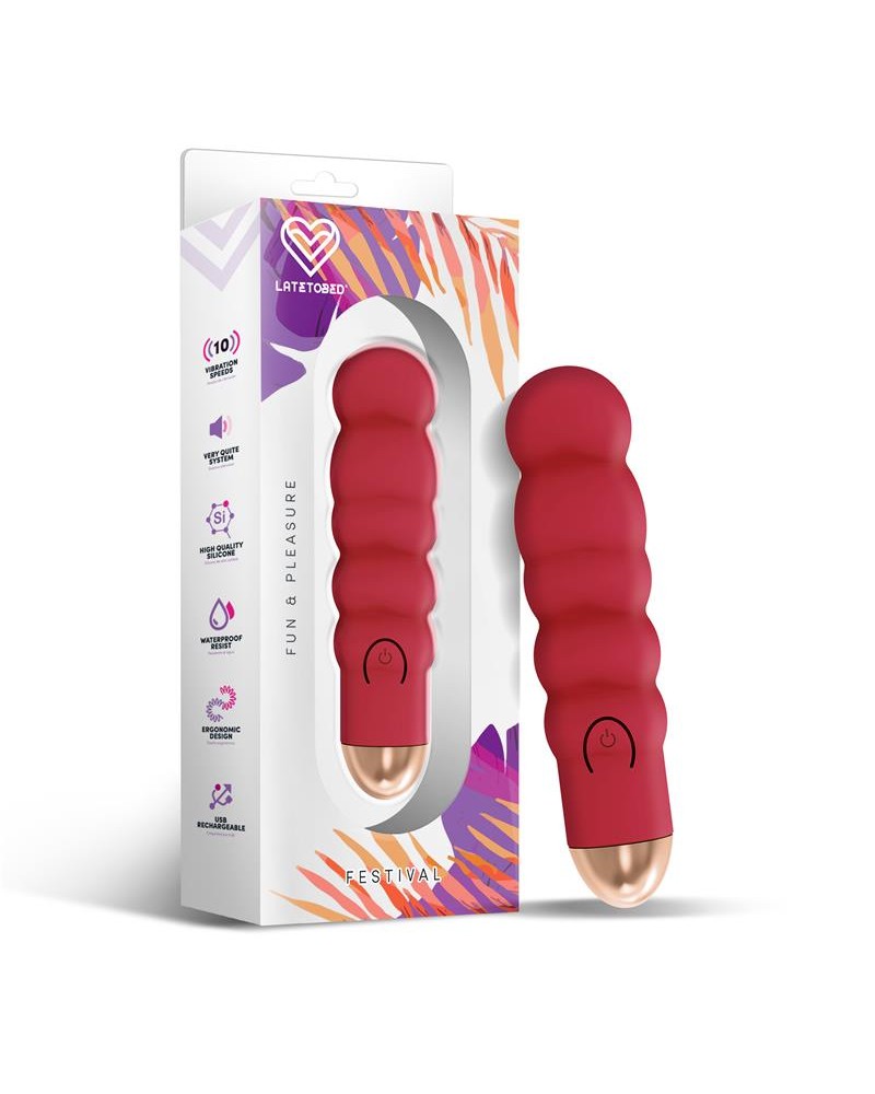 Ewon Stimulator 10 Speeds Rust Red