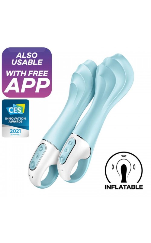 Inflatable Vibe Air Pump Vibrator 5 with APP Satisfyer Connect	