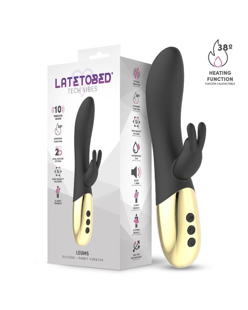 Leums Rabbit Vibe with Warming Functio G Spot Magnetic USB	