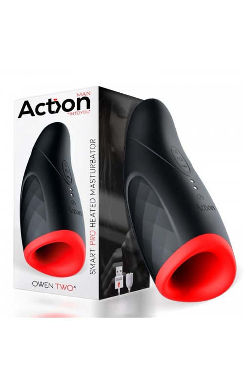 Owen Two Masturbator Variable Pressure Smart Pro Heating Function USB	