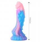 Luminiscent "Dragon" Shaped Dildo 18 cm