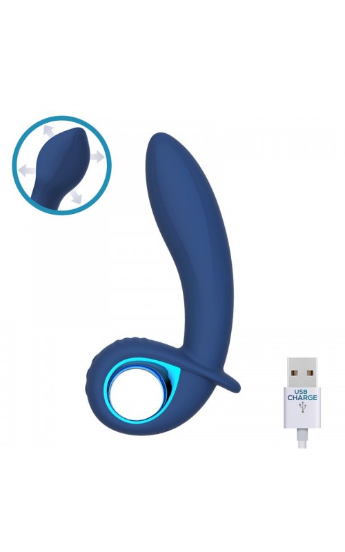Alpha Advanced Vibe with Inflatable and Vibration Function USB Silicone	