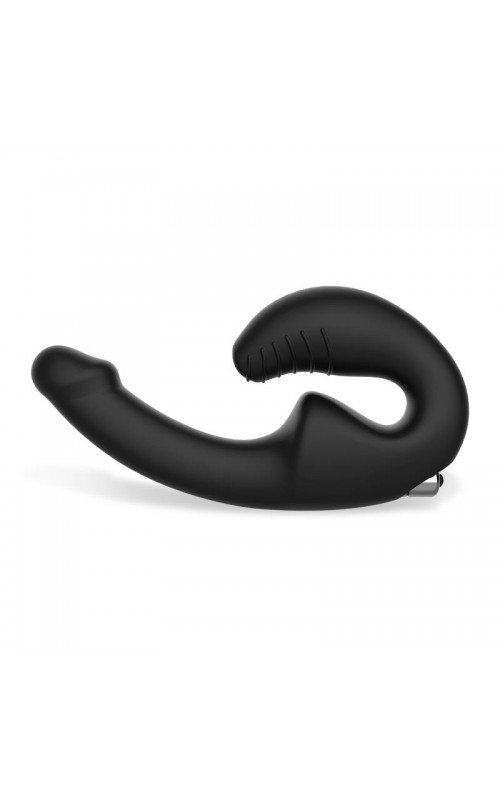 Strapless Strap-on Double Vibrator