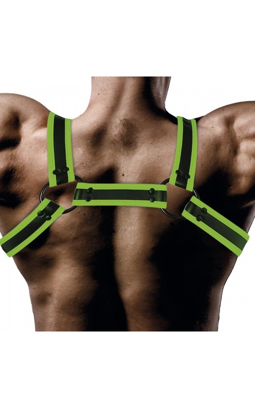 Glow in the Dark Bondage Chest Harness Glow in the Dark Bondage Chest Harness