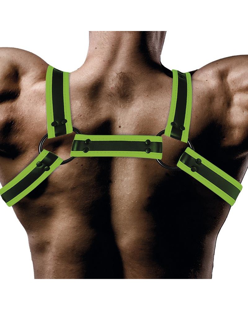 Glow in the Dark Bondage Chest Harness Glow in the Dark Bondage Chest Harness