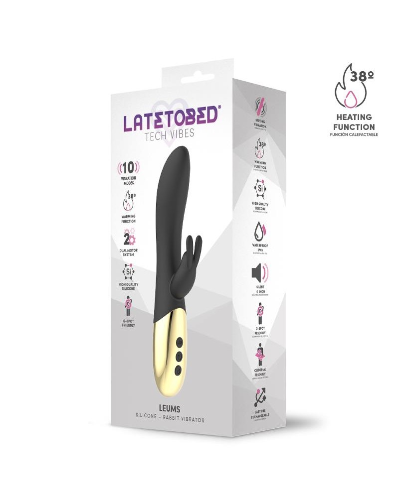 Leums Rabbit Vibe with Warming Functio G Spot Magnetic USB	