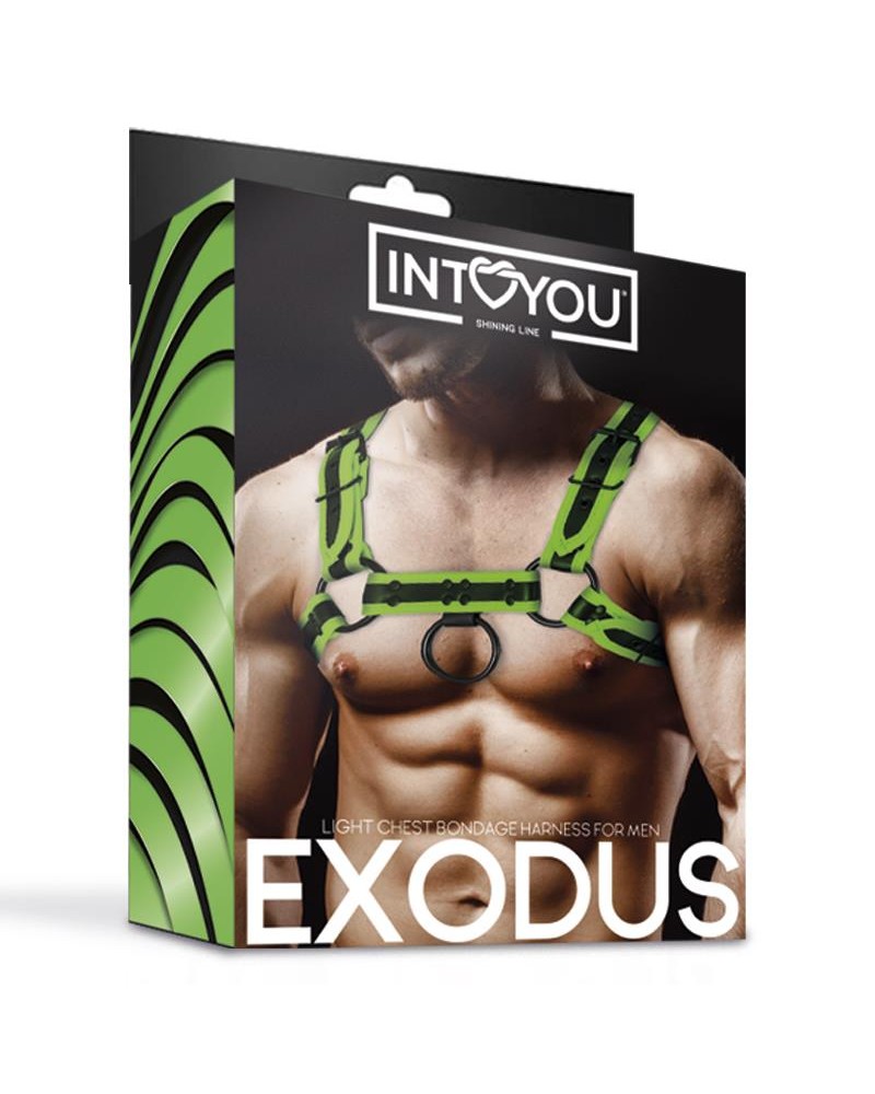 Glow in the Dark Bondage Chest Harness Glow in the Dark Bondage Chest Harness